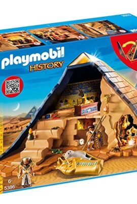 PLAYMOBIL History 5386 Great Pyramid of the Pharaoh, Toys for Kids Ages 6+