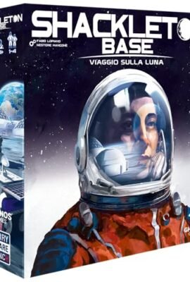 Shackleton Base: Journey to the Moon – Strategy Board Game – Expand Your Space Agency on the Moon – 1–4 Players – Ages 14+ – 60–120 Minutes