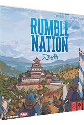 Studio Supernova - Rumble Nation - Dice and Conquest Game Set in Feudal Japan, 2–4 Players, 12+, Italian Edition