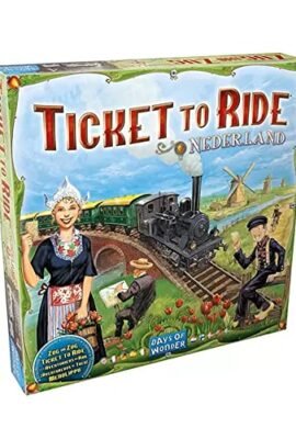 Asmodee: Ticket to Ride: Netherlands, Board Game Expansion, Italian Edition, 8504