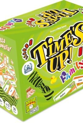 Asmodee Time's Up Family, Board Game Soft Box Edition, 4–12 Players, 8+ Years, Italian Version