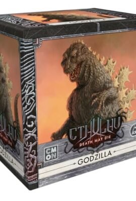CMON, Cthulhu: Death May Die – Godzilla, Expansion, Expert Game, Dungeon Crawler, 1–5 Players, Ages 14+, 90–120 Minutes, German, Multilingual