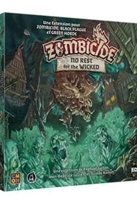 EDGE- CMON | Zombicide Black Plague: No Rest for The Wicked | Figure Game | Ages 14+ | 1–6 Players | 60 Minutes, Color F917a587, F917E587, EFCMZB06
