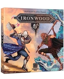 Mindclash Games Ironwood – Asymmetric Tactical Card Game for 1–2 Players | Faction-Specific Strategies and Multi-Use Action Cards | Highly Competitive Fantasy Warfare