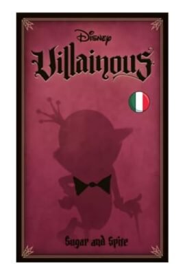 Ravensburger - Disney Villainous Sugar & Spite, Expansion Pack, Family Board Game for All Ages, 2 Players, Gift Idea for Adults and Kids 10+ Years, Italian Edition