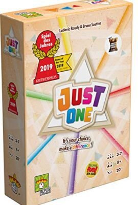 Repos Production, Just One, Party Game, Ages 8+, 3–7 Players, 20-Minute Playtime – English Version