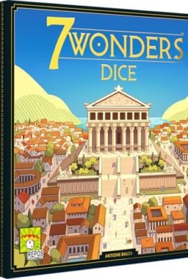 Asmodee - 7 Wonders Dice Board Game: Roll & Write – A strategic and fast-paced game for 2–7 players aged 10 and up – 25 minutes – Italian version