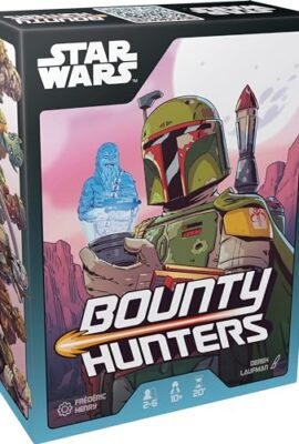 Asmodee, Star Wars: Bounty Hunters, Board Game, 2–6 Players, Ages 10+, Italian Edition